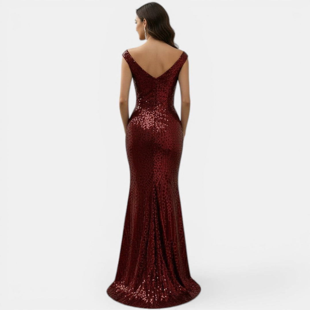 Vestido Tubo Mujer con Lentejuelas