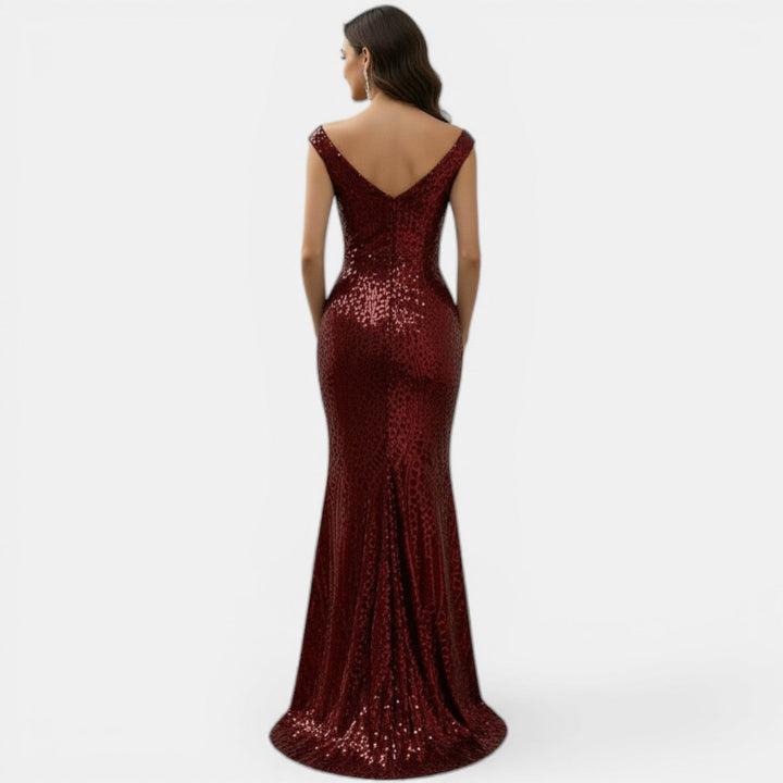 Vestido Tubo Mujer con Lentejuelas