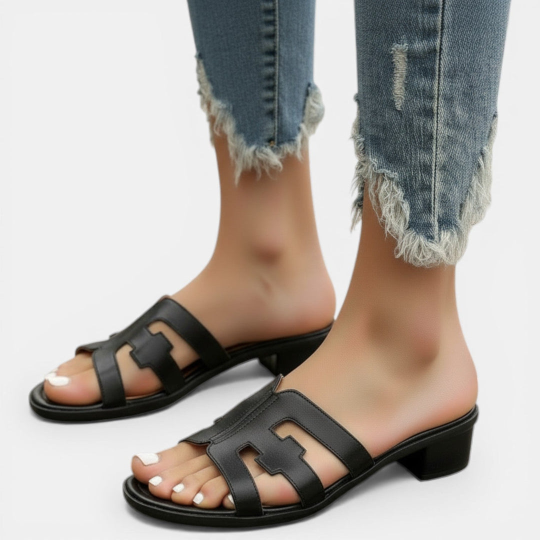 Sandalias Planas Mujer Piel Natural Cómodas y Elegantes