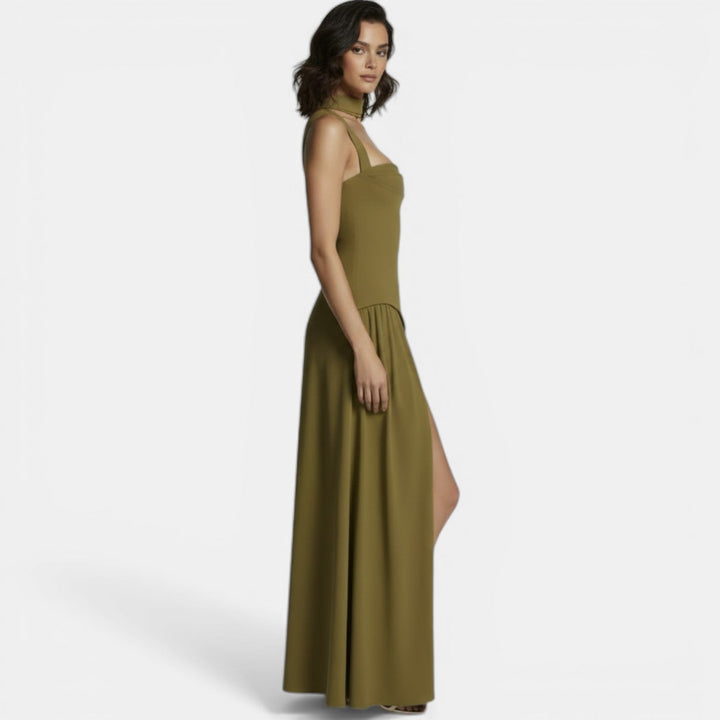 Vestido Minimalista Mujer Slim Fit