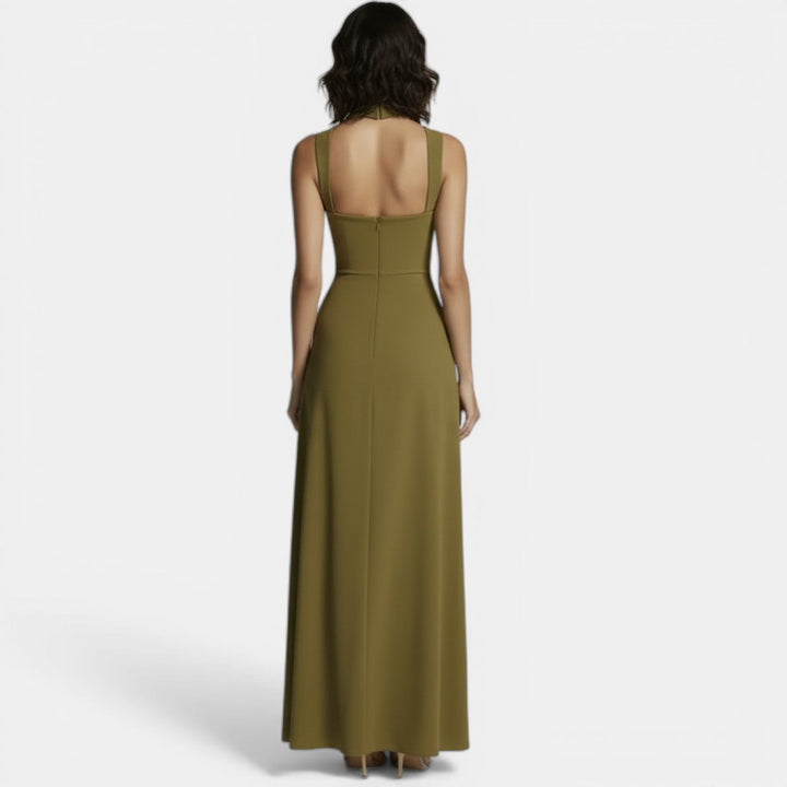 Vestido Minimalista Mujer Slim Fit