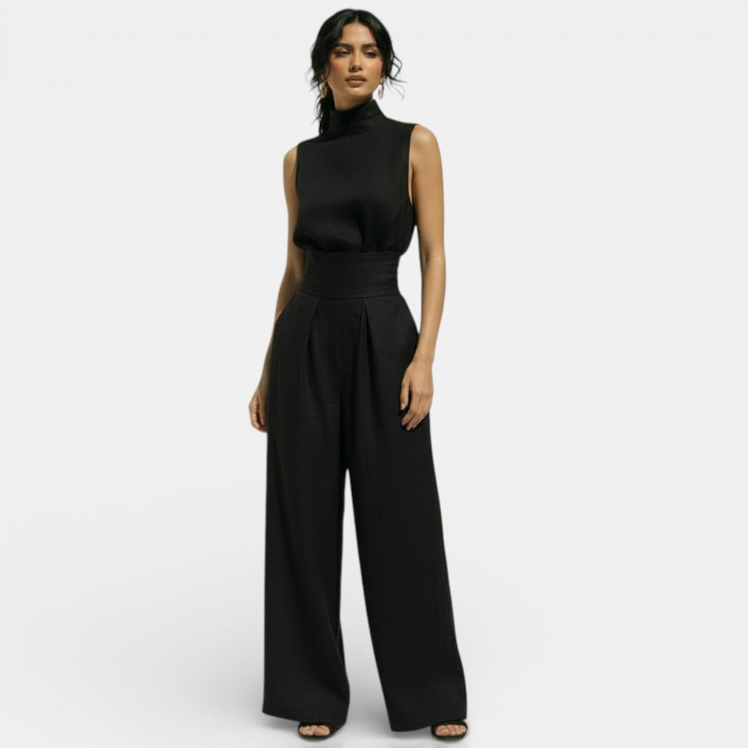 Conjunto Mujer Algodón Lino Sin Mangas