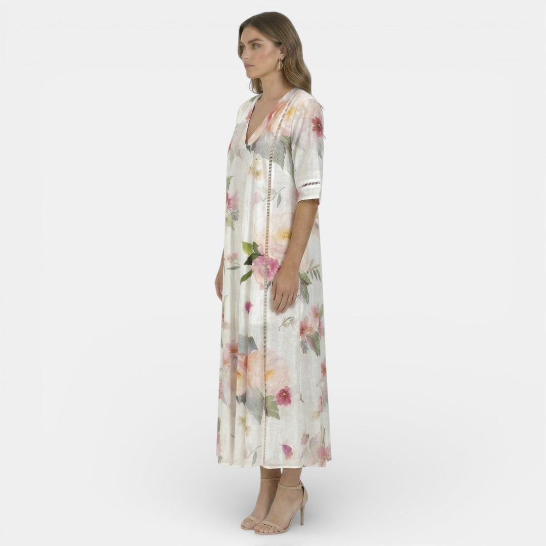 Vestido Maxi Boho Estampado para Mujer