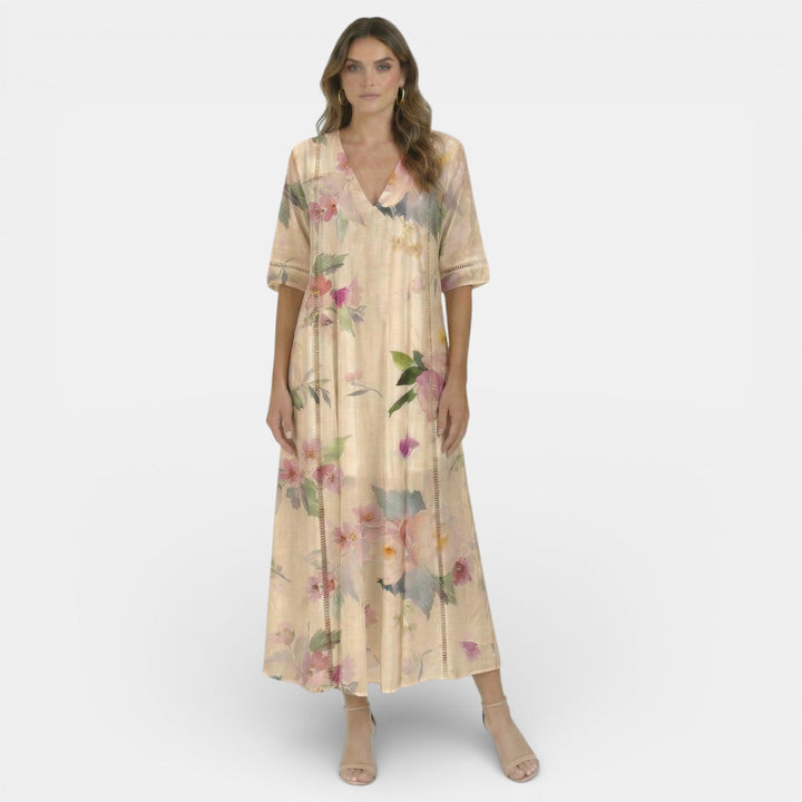 Vestido Maxi Boho Estampado para Mujer