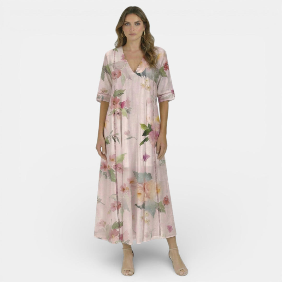 Vestido Maxi Boho Estampado para Mujer