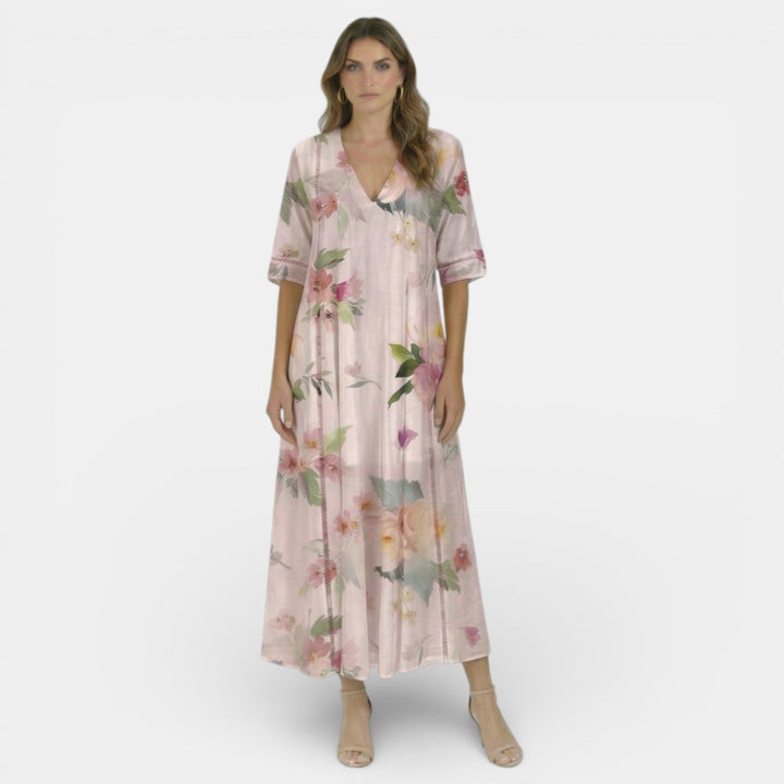 Vestido Maxi Boho Estampado para Mujer
