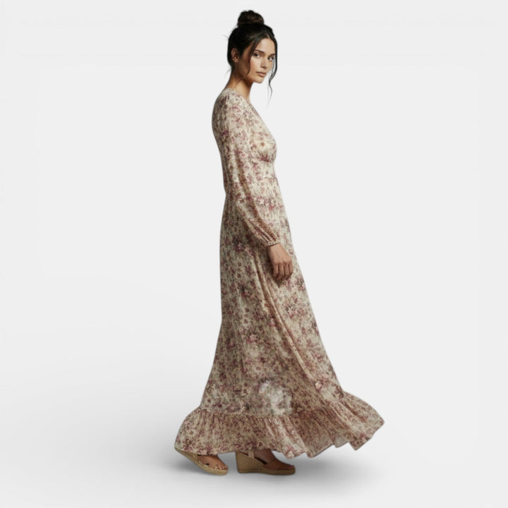 Vestido Boho Largo Mujer