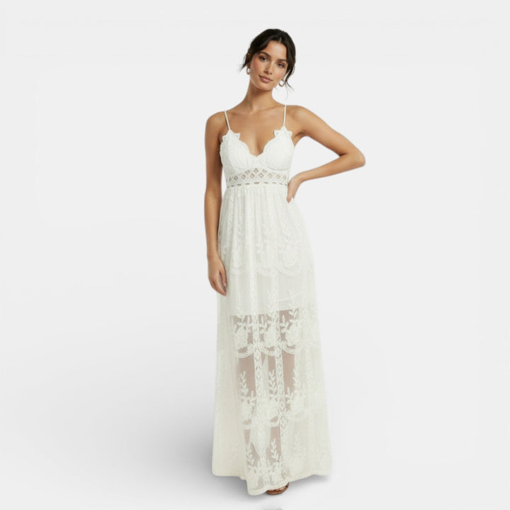 Vestido Boho V-Neck Tirantes
