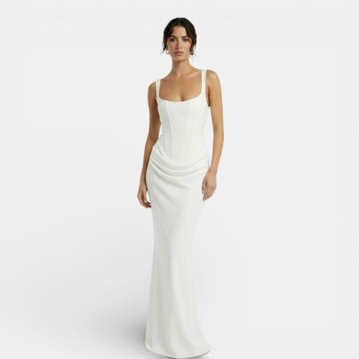 Vestido Ajustado Espalda Descubierta