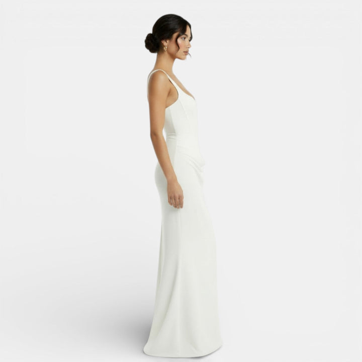 Vestido Ajustado Espalda Descubierta