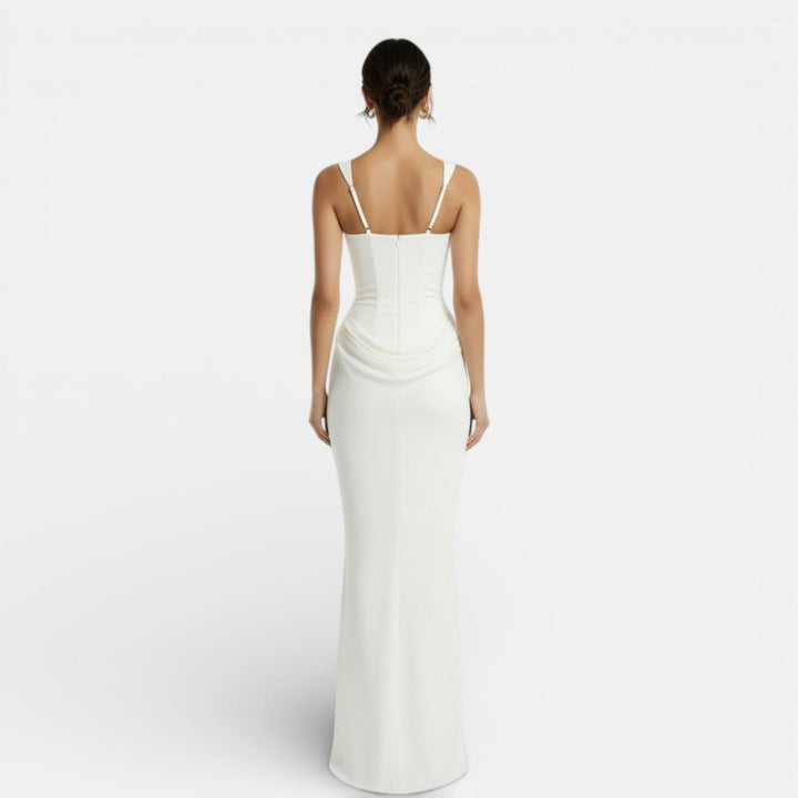 Vestido Ajustado Espalda Descubierta