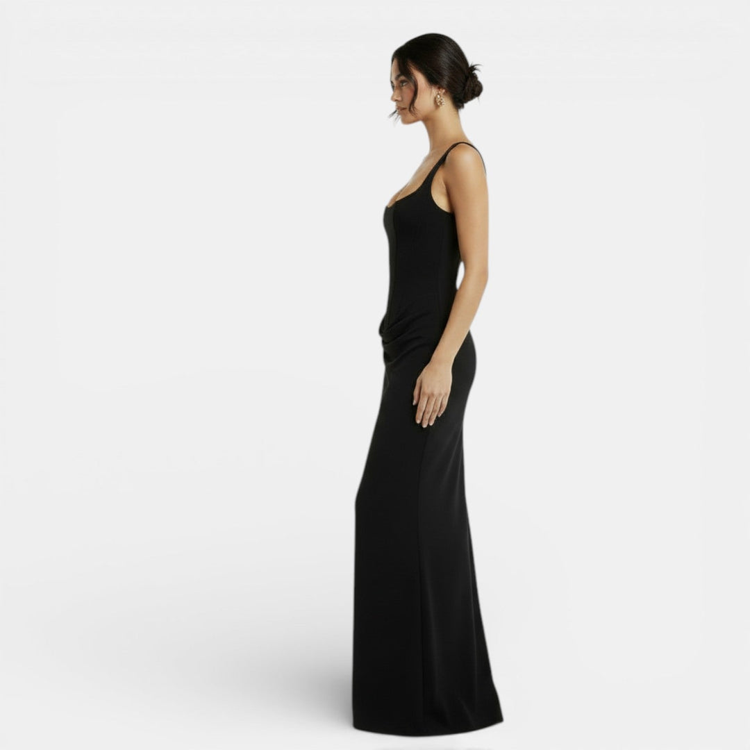 Vestido Ajustado Espalda Descubierta