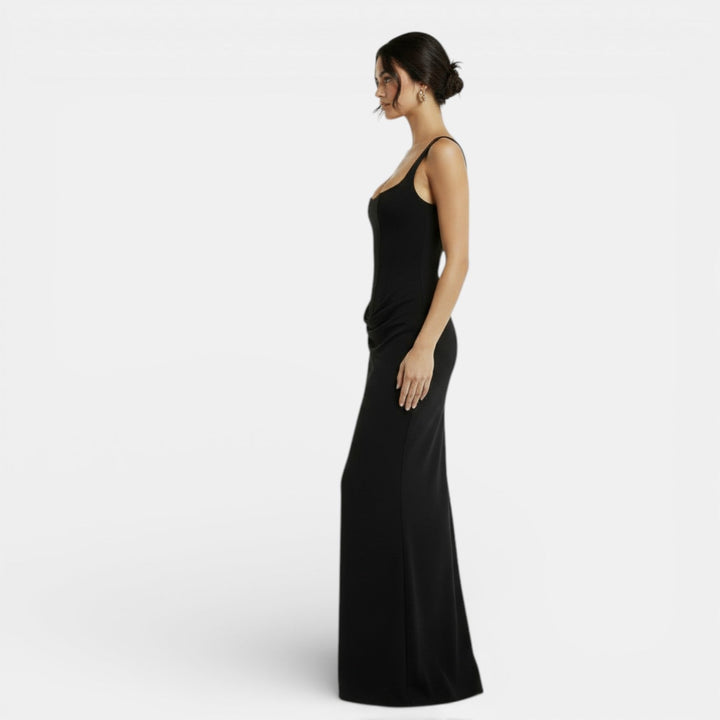 Vestido Ajustado Espalda Descubierta