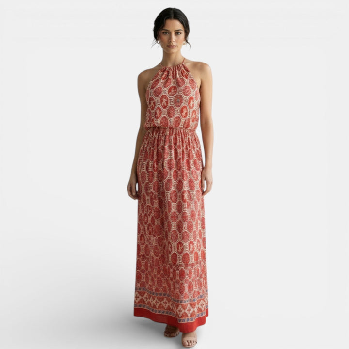 Vestido Largo Bohemio con Tirantes