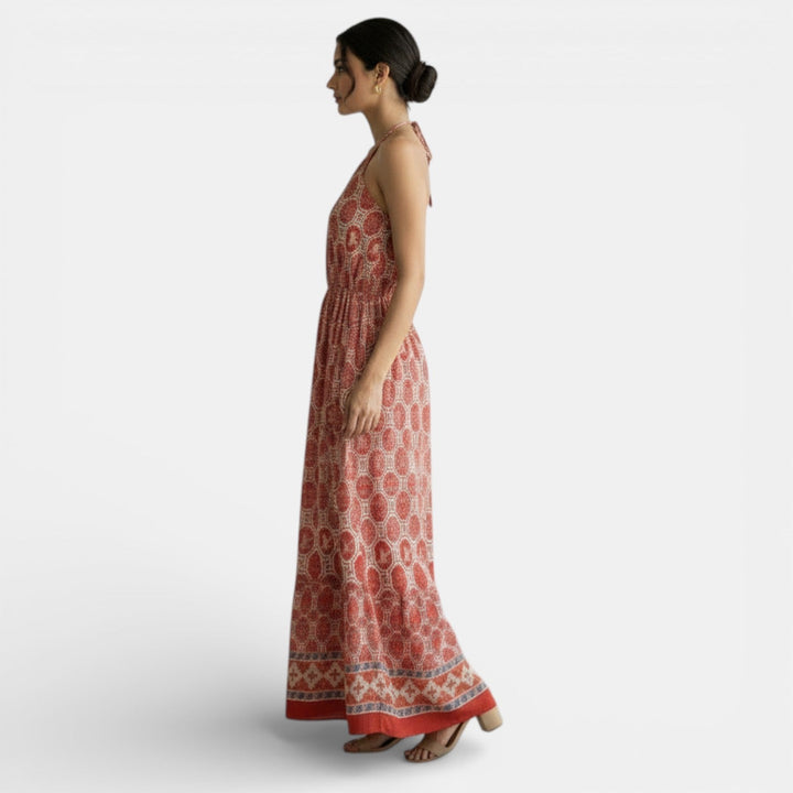 Vestido Largo Bohemio con Tirantes