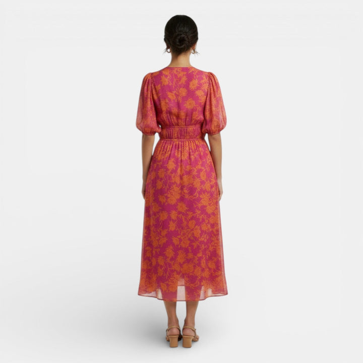 Vestido Veraniego Escote V Cintura
