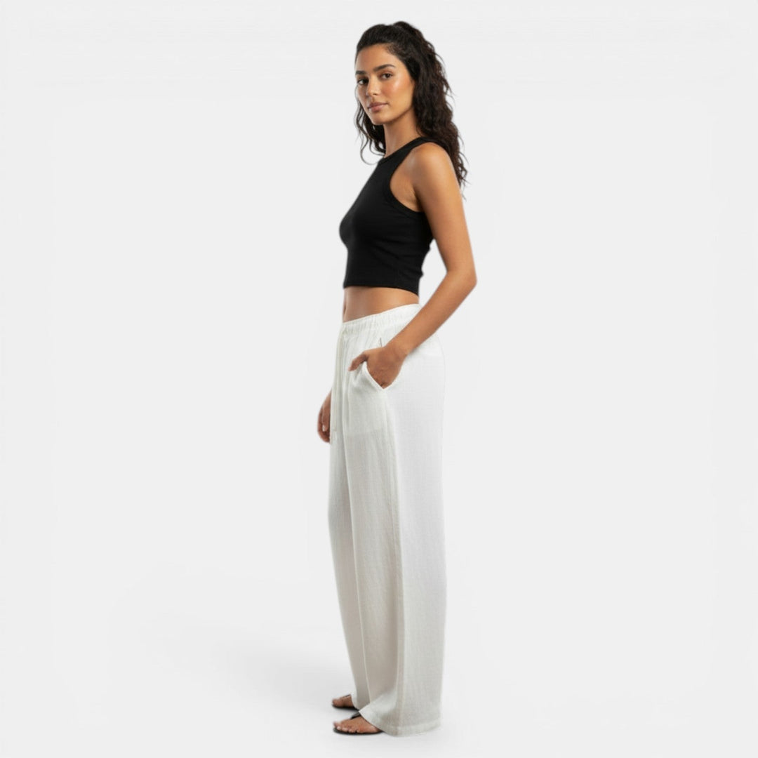 Pantalones Lino Mujer Verano