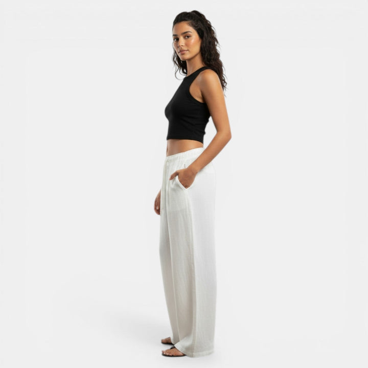 Pantalones Lino Mujer Verano
