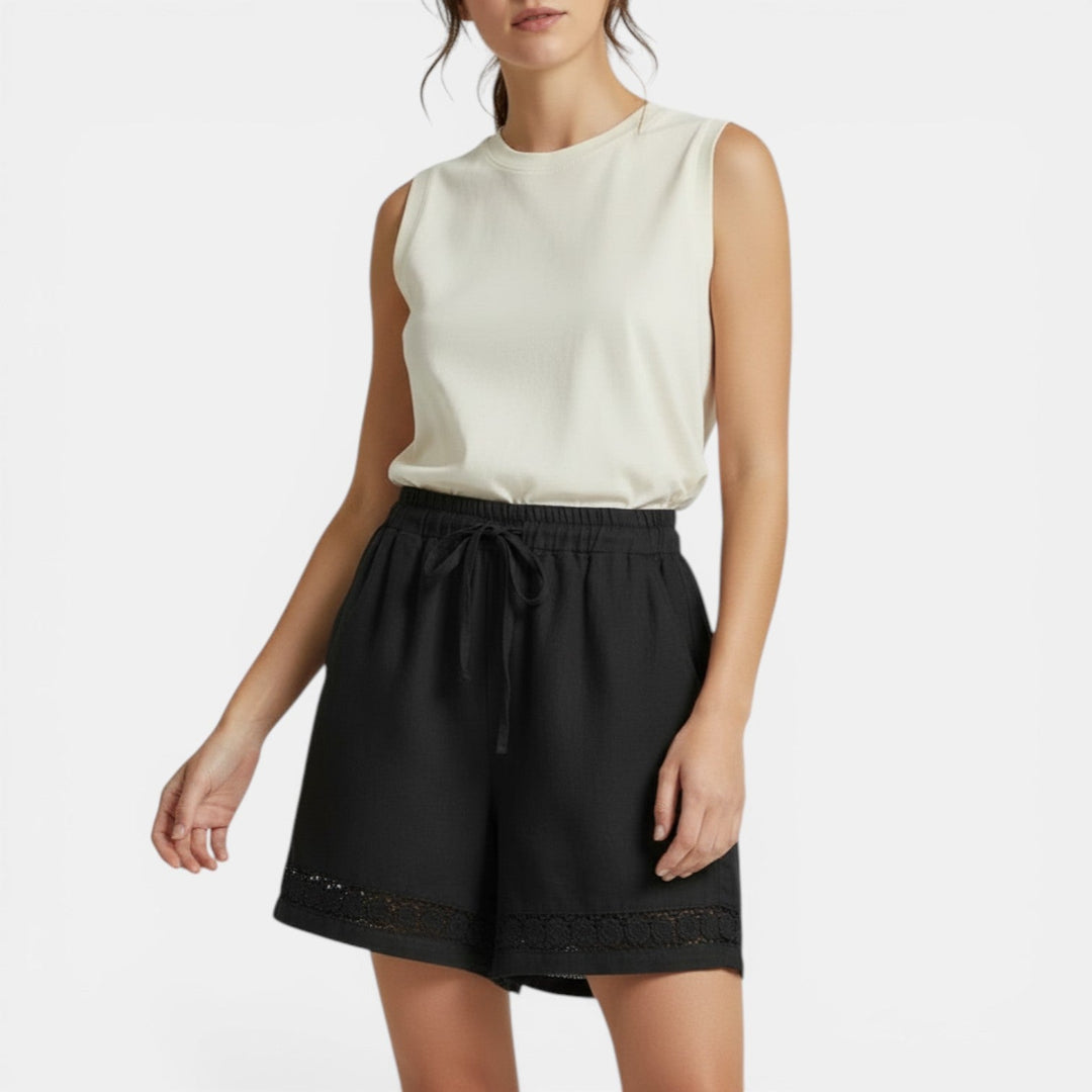 Shorts de Lino Mujer Verano
