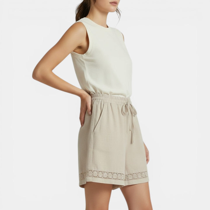 Shorts de Lino Mujer Verano