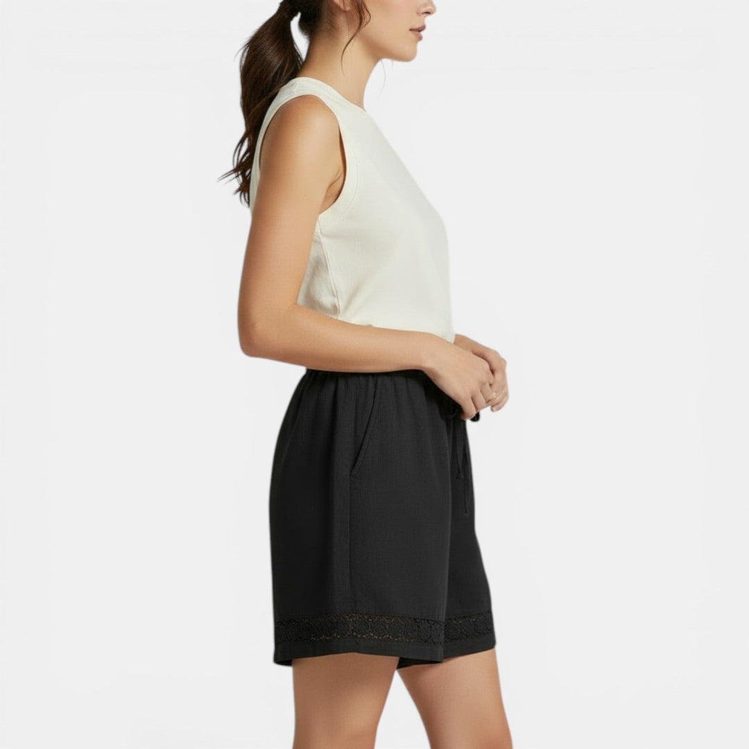 Shorts de Lino Mujer Verano