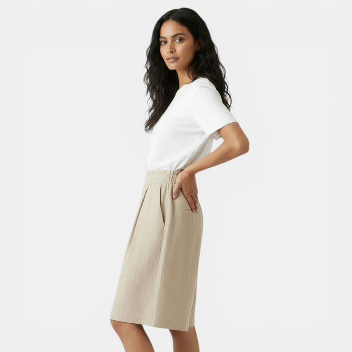 Shorts Mujer Lino Algodón Verano