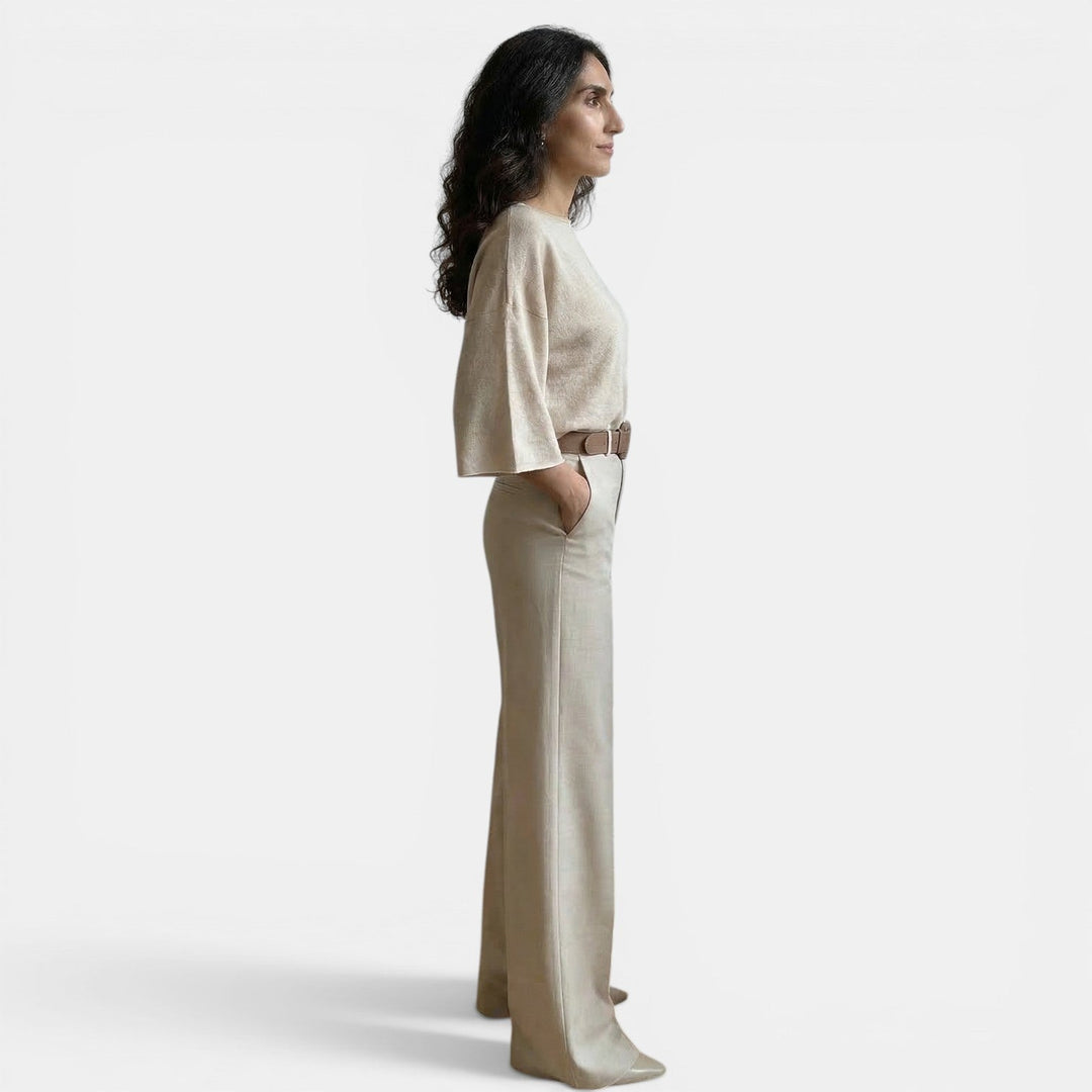 Conjunto Dos Piezas Mujer Elegante