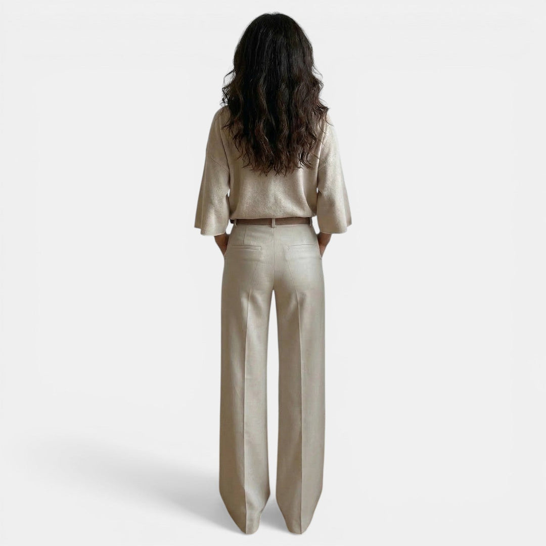Conjunto Dos Piezas Mujer Elegante