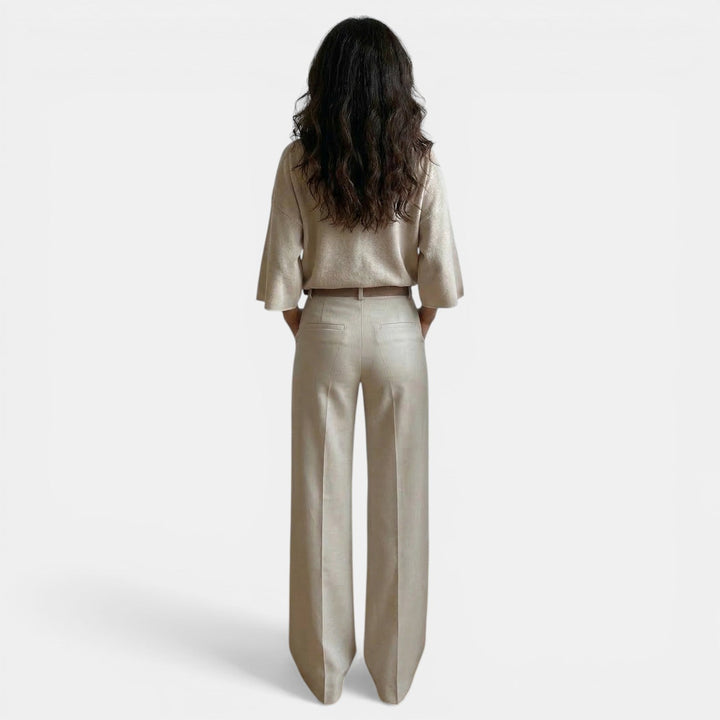 Conjunto Dos Piezas Mujer Elegante