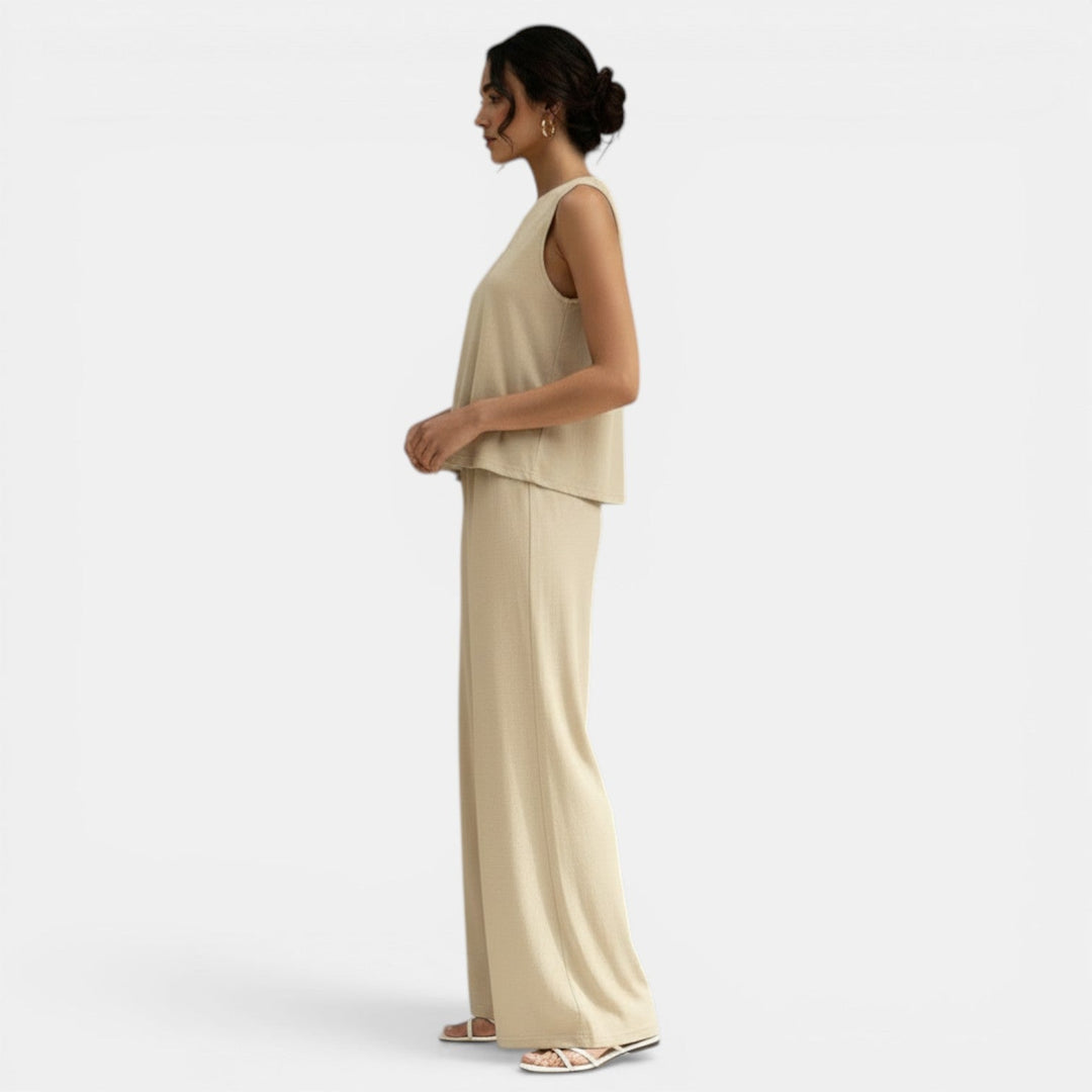 Conjunto Elegante Mujer Dos Piezas
