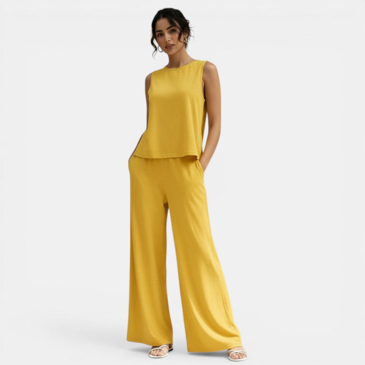 Conjunto Elegante Mujer Dos Piezas
