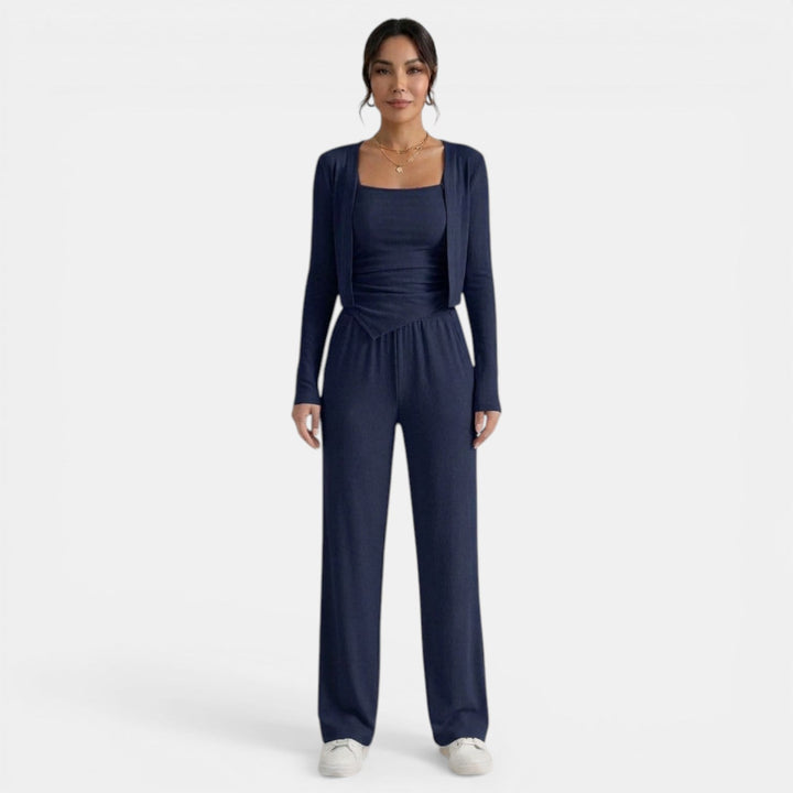 Conjunto Mujer 3 Piezas Deportivo Casual
