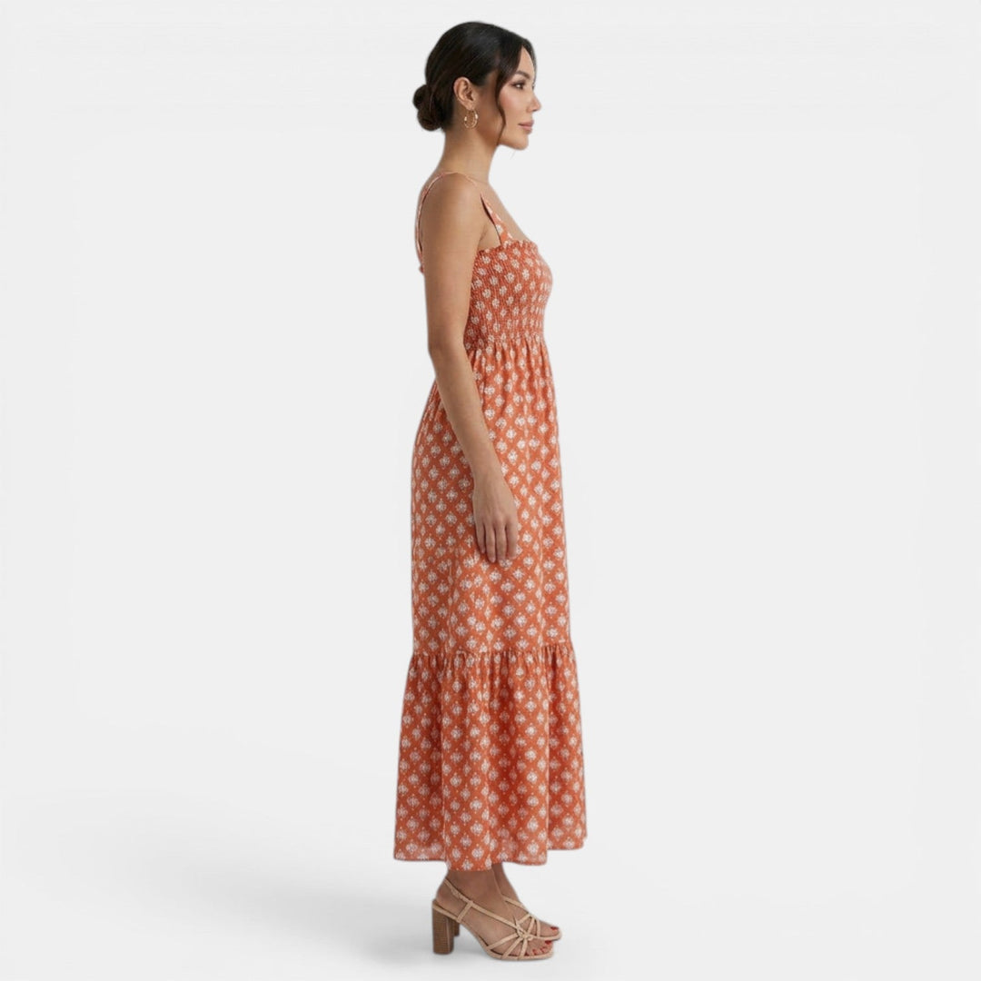 Vestido Boho Mujer Estampado Verano