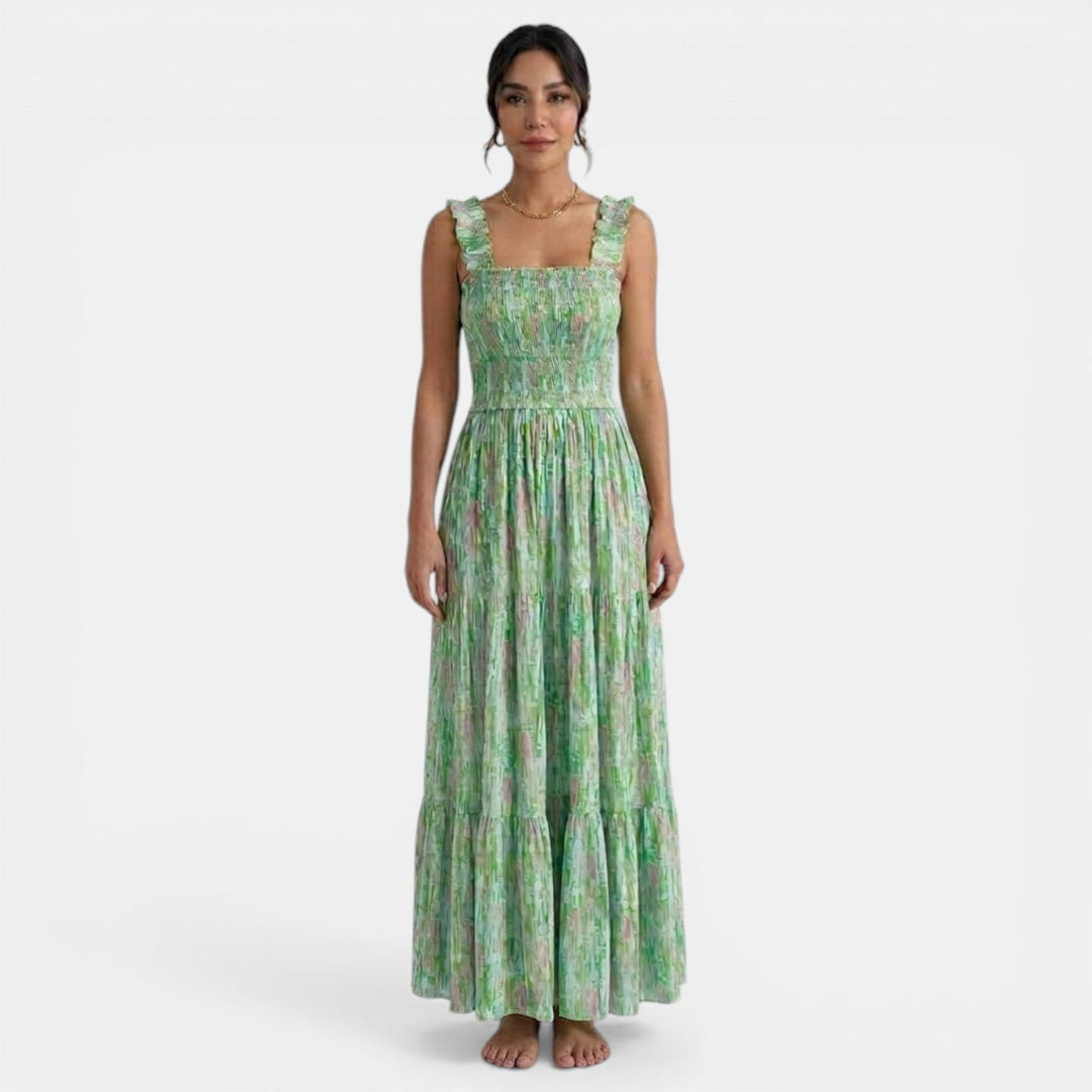 Vestido Boho Mujer Estampado Verano
