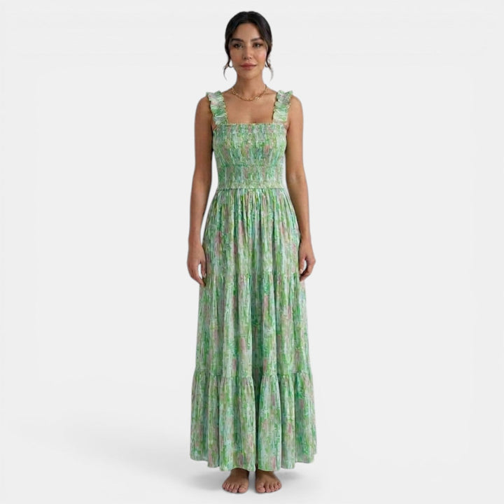 Vestido Boho Mujer Estampado Verano