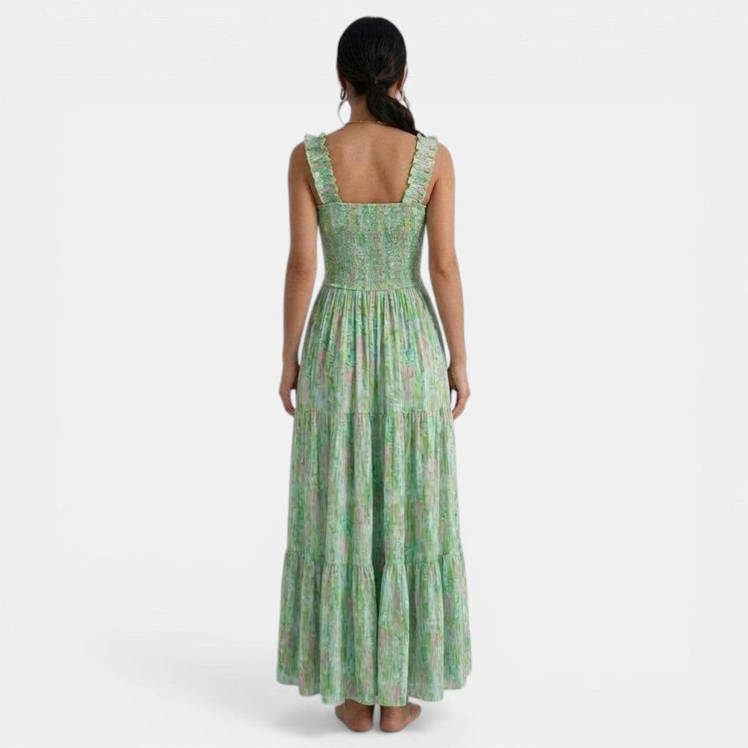 Vestido Boho Mujer Estampado Verano