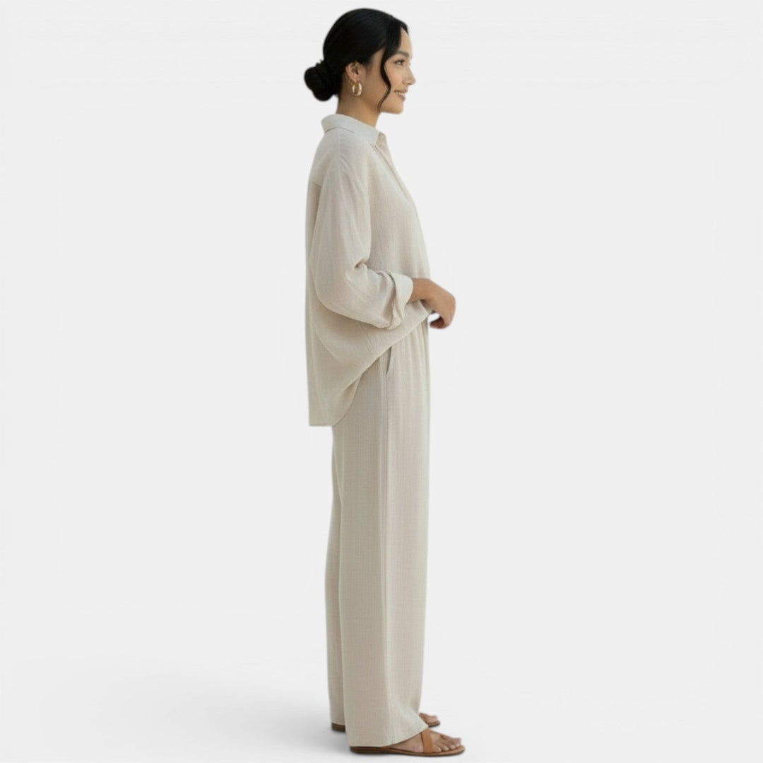 Conjunto Blusa y Pantalón Casual