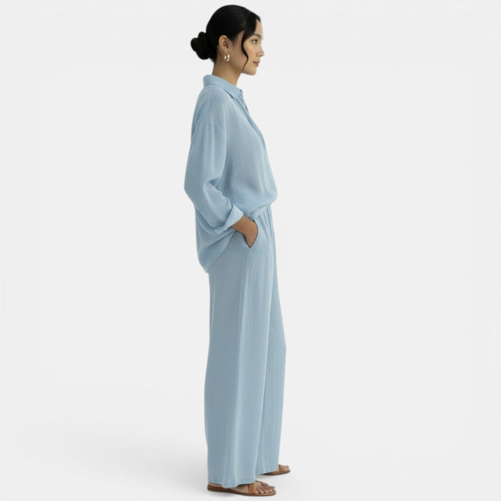 Conjunto Blusa y Pantalón Casual