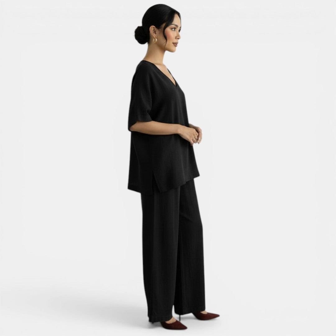 Conjunto Mujer Verano Algodón Lino