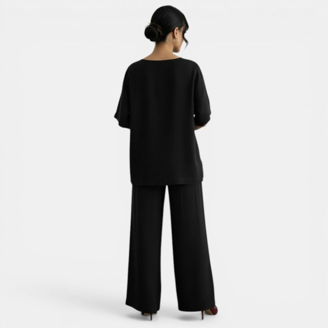 Conjunto Mujer Verano Algodón Lino