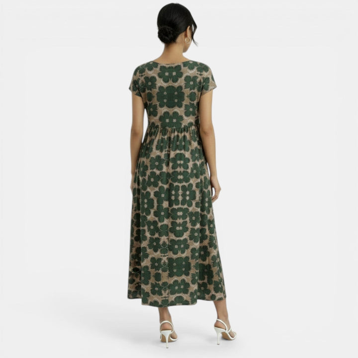 Vestido Verano Algodón Lino