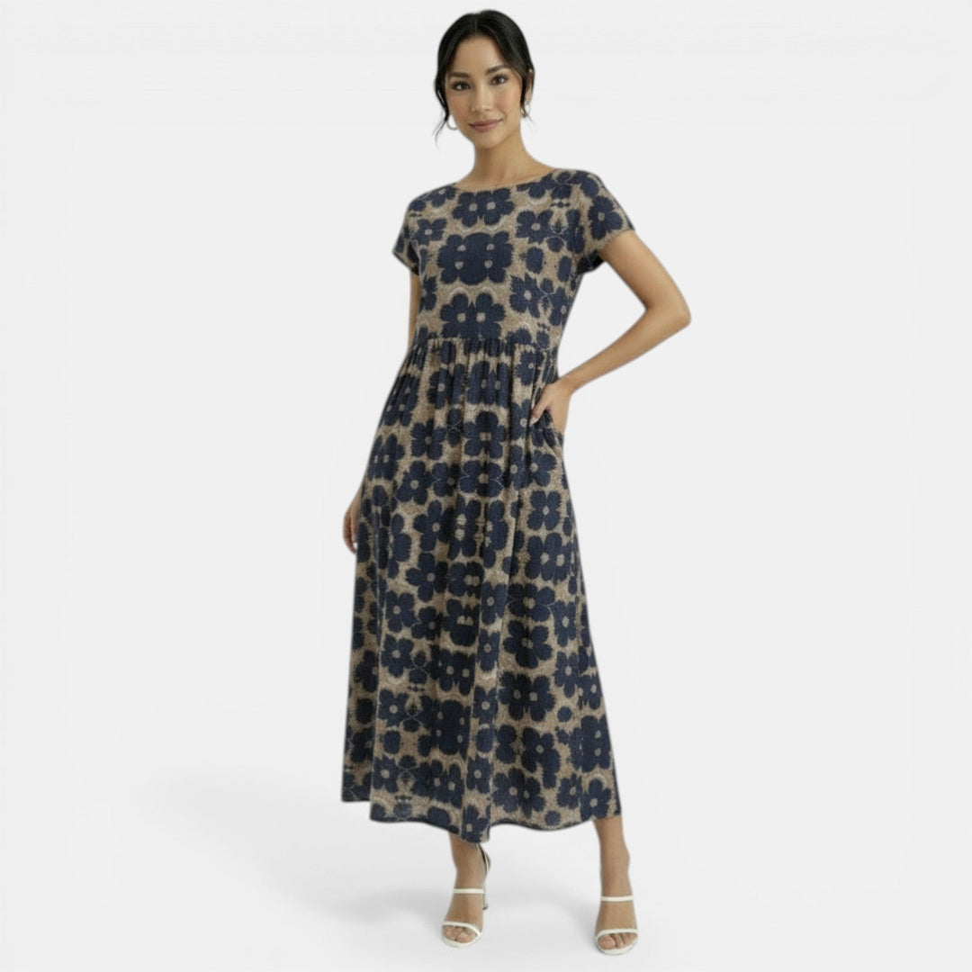 Vestido Verano Algodón Lino
