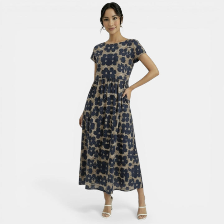 Vestido Verano Algodón Lino