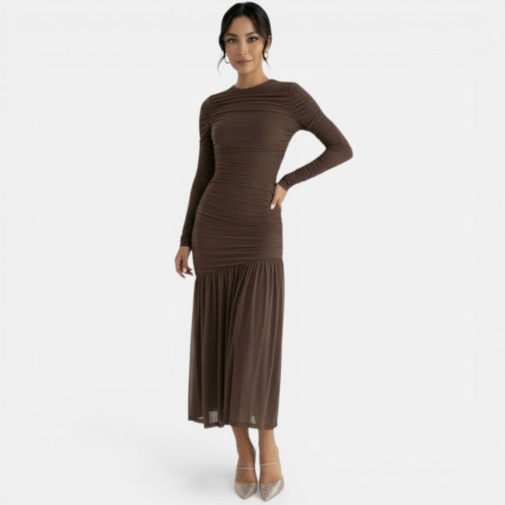 Vestido Encaje Mujer Elegante