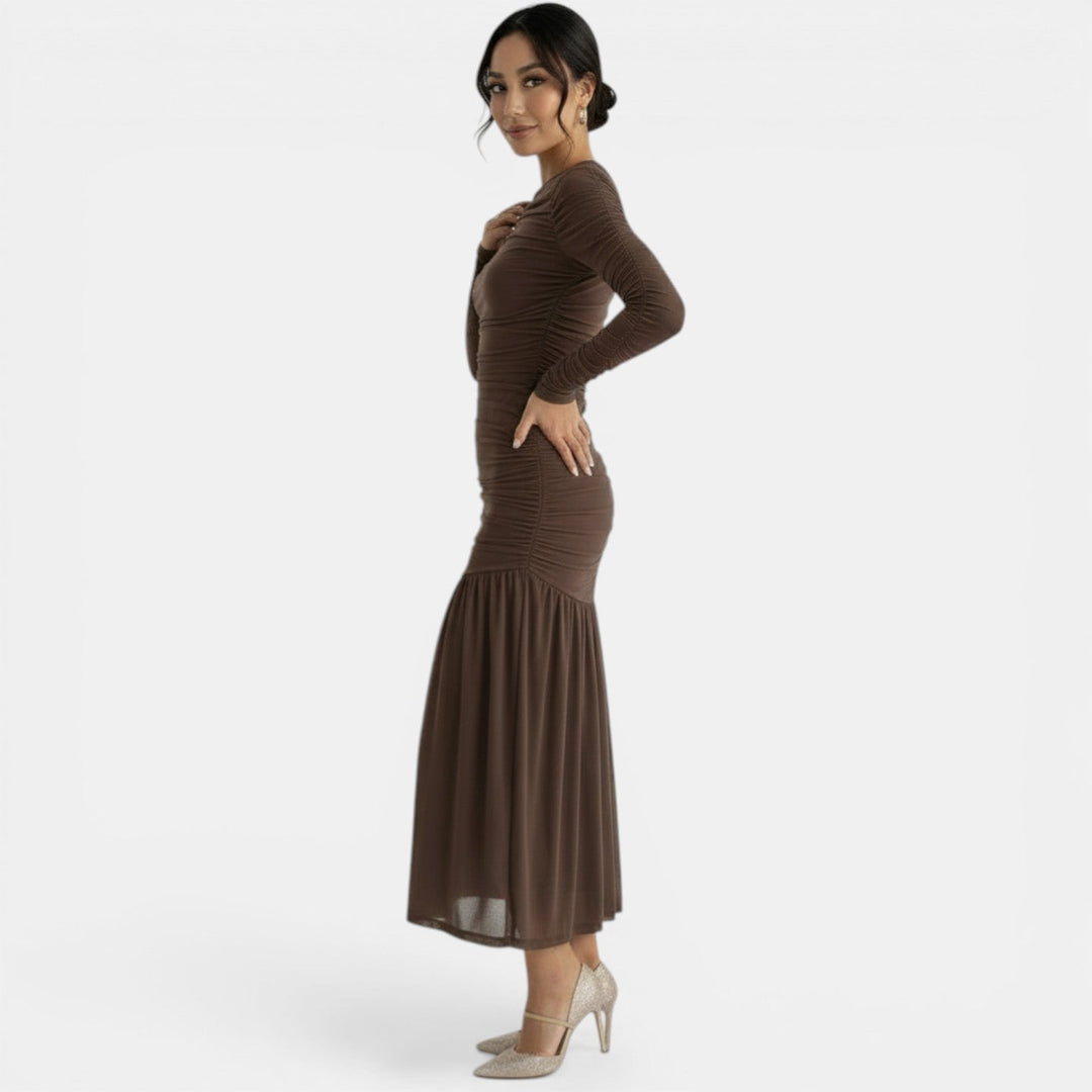 Vestido Encaje Mujer Elegante