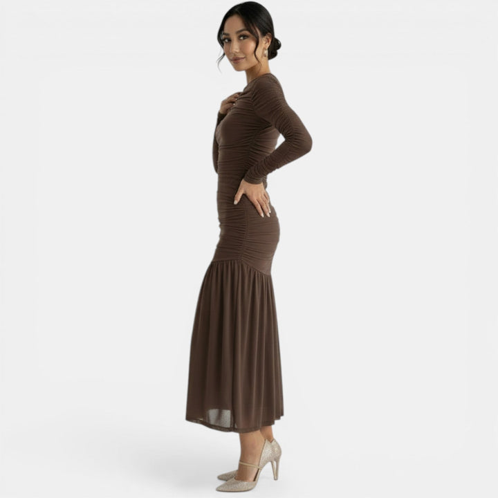 Vestido Encaje Mujer Elegante