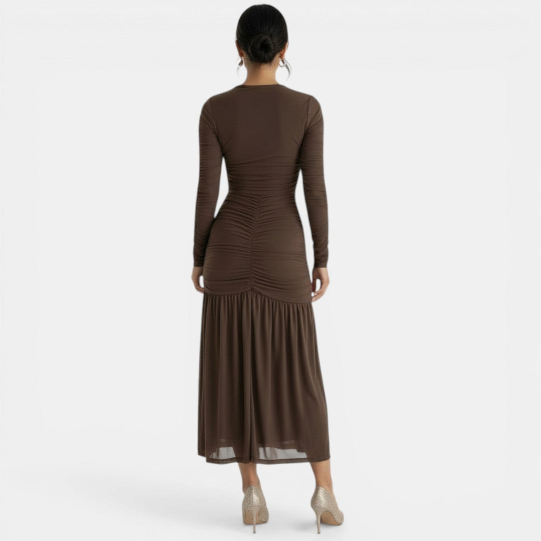 Vestido Encaje Mujer Elegante