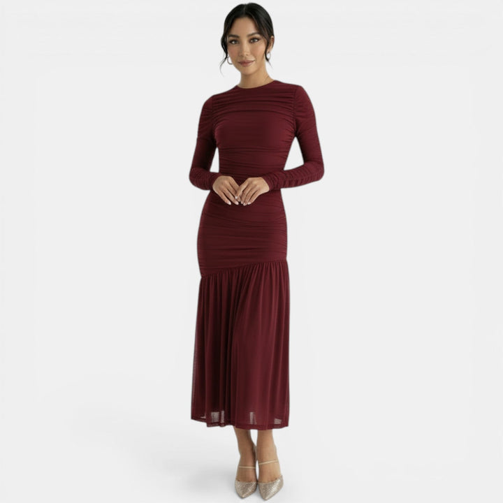 Vestido Encaje Mujer Elegante