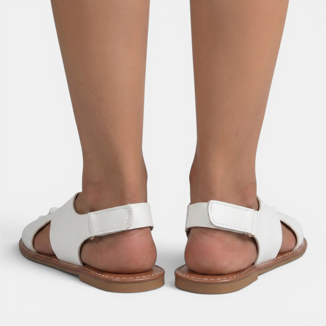 Sandalias Planas Piel Mujer