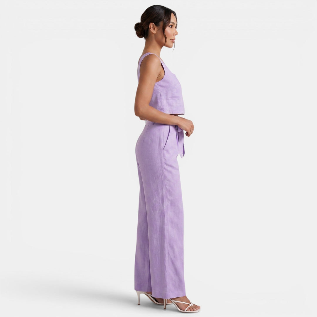 Conjunto Mujer Verano Lino